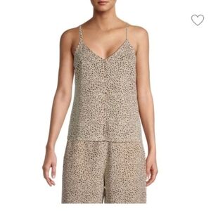 Sanctuary Animal Print V-Neck Cami